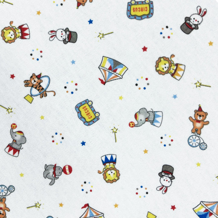 Pijama Infantil - Algodón 2 piezas Corto - Circo (Tallas 2 a 10)