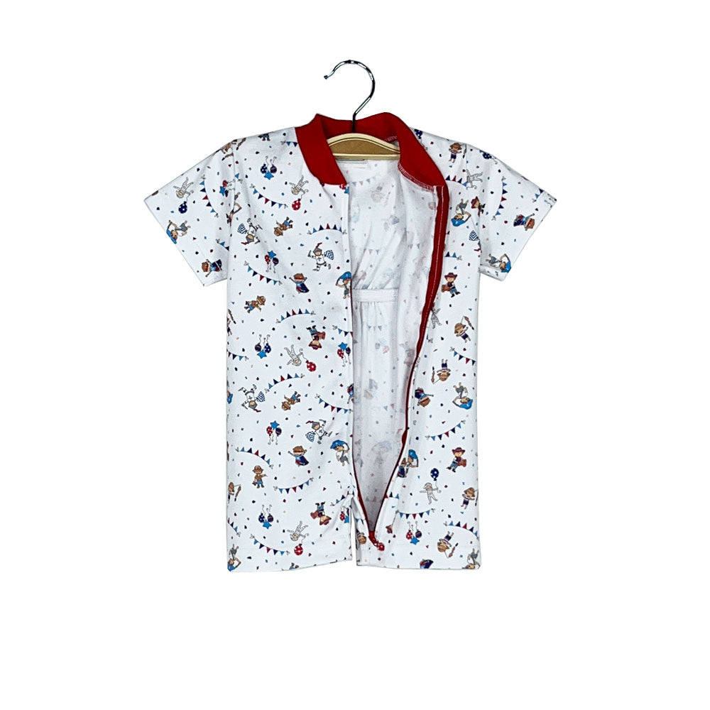 Pijama Bebé - Enterito de Algodón Corto - Disfraces (Tallas 0 a 2)
