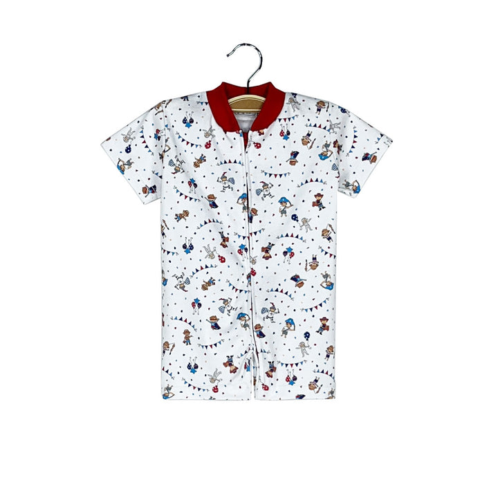 Pijama Bebé - Enterito de Algodón Corto - Disfraces (Tallas 0 a 2)