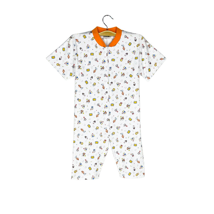 Pijama Infantil - Enterito de Algodón Corto - Circo (Tallas 4 a 10)