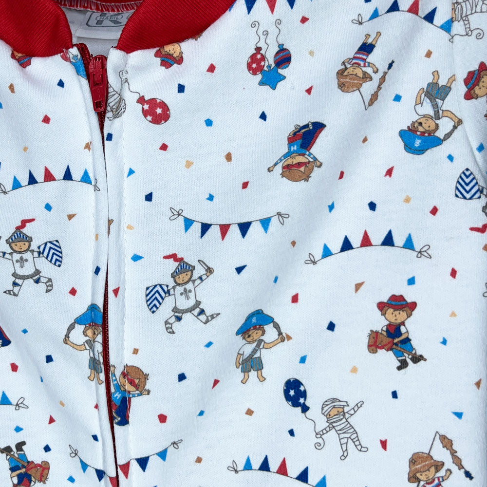 Pijama Bebé - Enterito de Algodón Corto - Disfraces (Tallas 0 a 2)