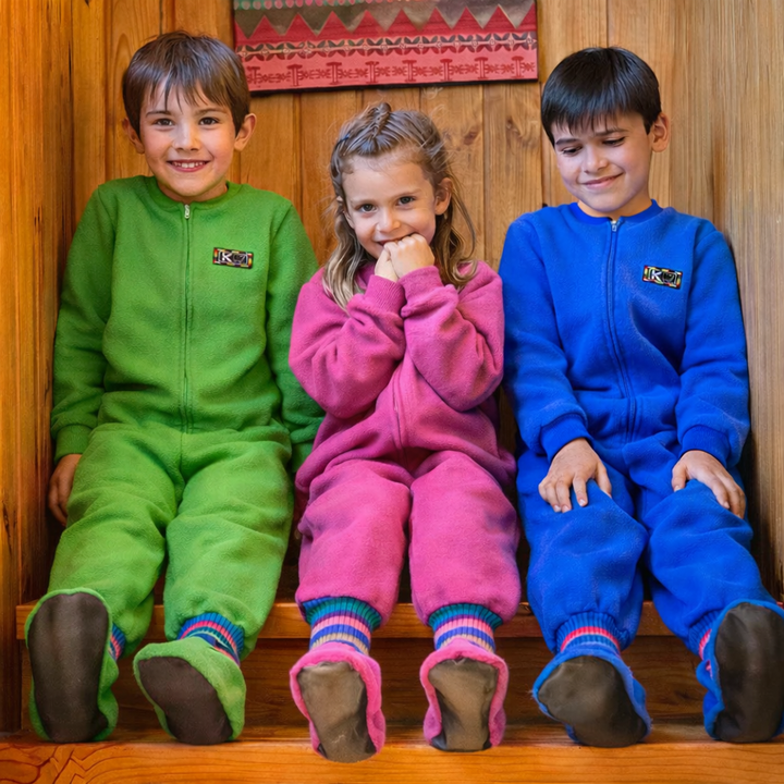 enterito termico niño niña con cierre patitas