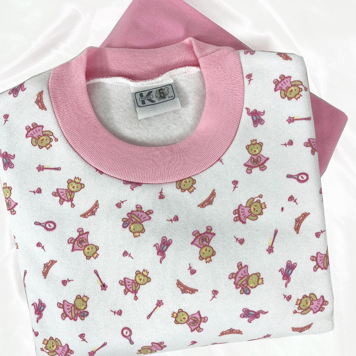 Pijama Infantil - 2 piezas Franela - Osita Reina (Tallas 2 a 12)