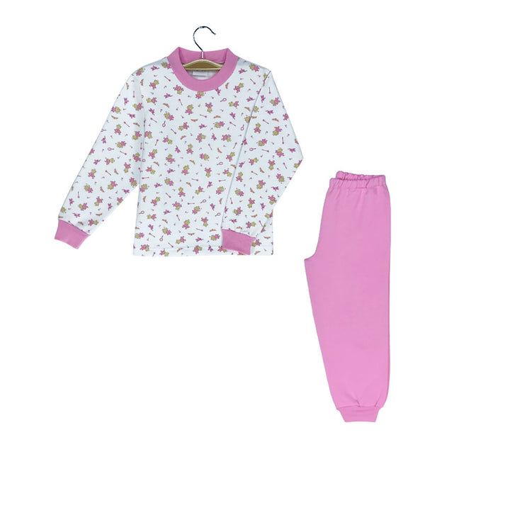Pijama Infantil - 2 piezas Franela - Osita Reina (Tallas 2 a 12)