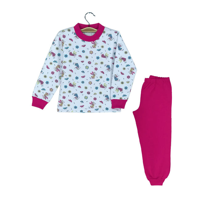 Pijama Infantil - 2 piezas Franela - Hadas (Tallas 2 a 12)