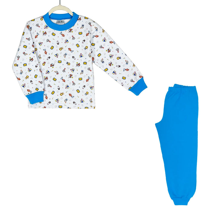 Pijama Infantil - 2 piezas Franela - Circo (Tallas 2 a 12)