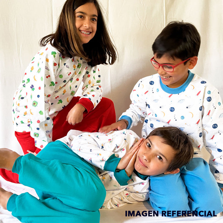 Pijama Infantil - 2 piezas Franela - Circo (Tallas 2 a 12)