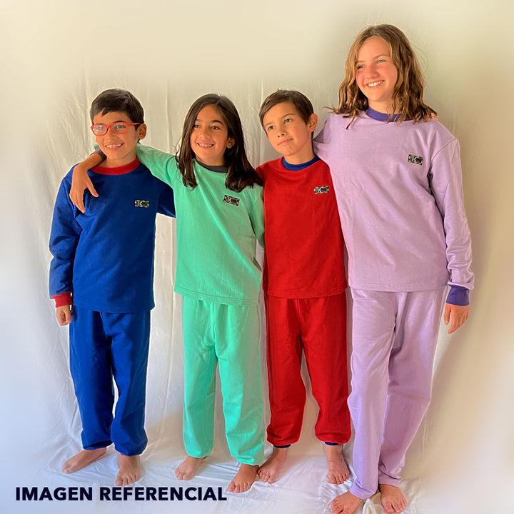Pijama Infantil - 2 piezas Franela - Lisos (Tallas 10 y 12)