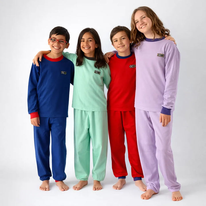 pijama de franela algodon niño niña chile