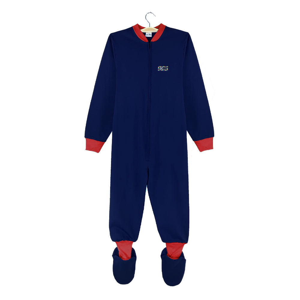 Pijama Adulto - Enterito Franela - Lisos (Tallas S-M-L)