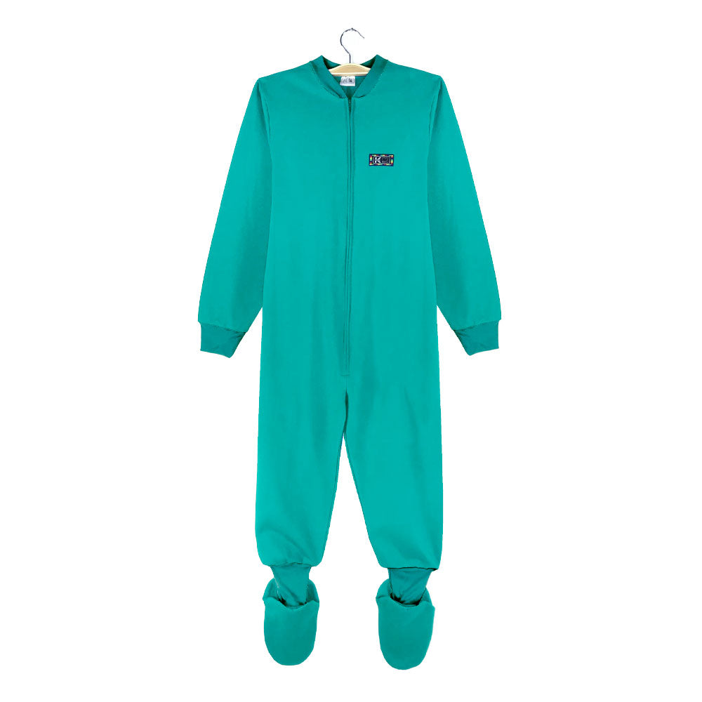 Pijama Adulto - Enterito Franela - Lisos (Tallas S-M-L)