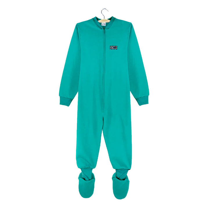 Pijama Adulto - Enterito Franela - Lisos (Tallas S-M-L)