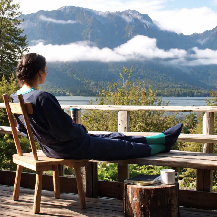 enterito de invierno algodon abrigado con patitas chile sur