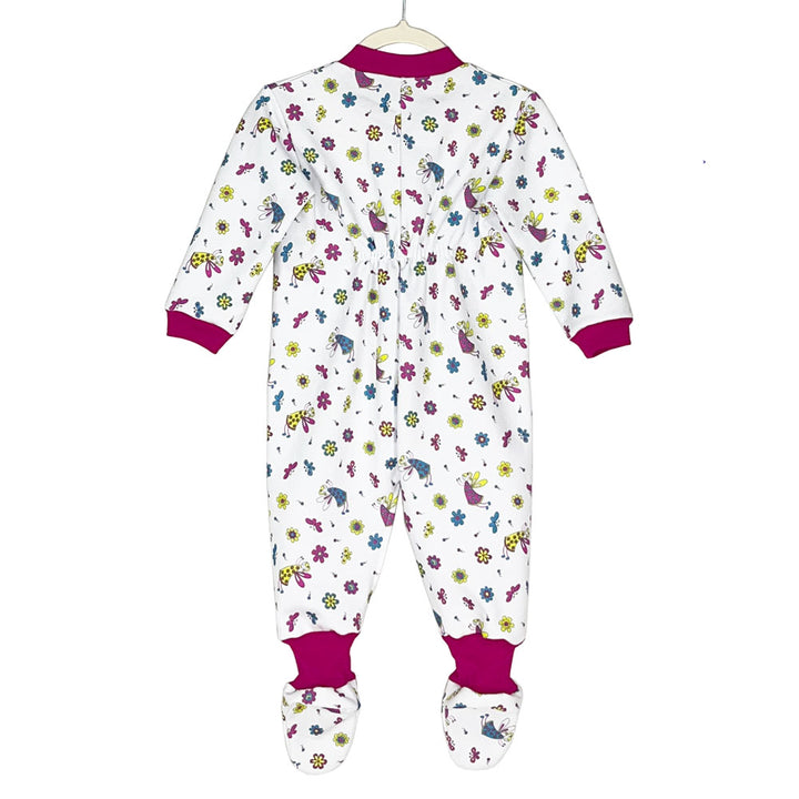 Pijama Bebé - Enterito Franela - Hadas (Tallas 0 a 2)