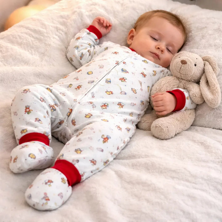 enterito franela bebe chile cierre completo