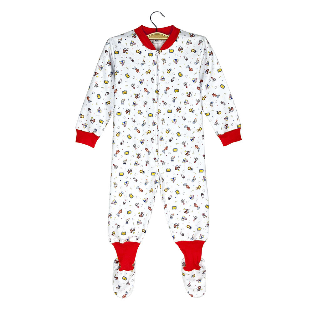 Pijama Infantil - Enterito Franela - Circo (Tallas 4 a 12)