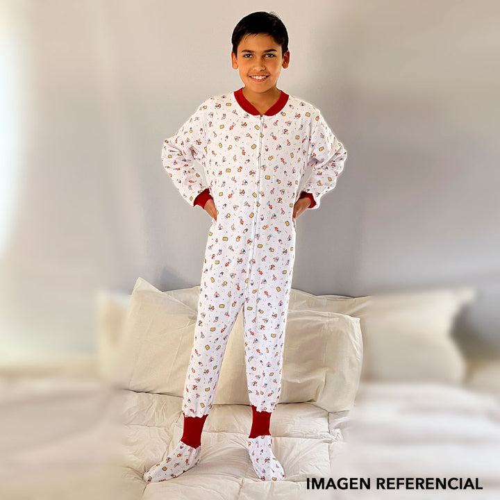 Pijama Infantil - Enterito Franela - Circo (Tallas 4 a 12)