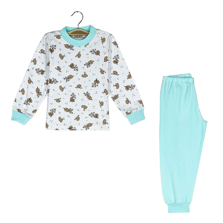 Pijama Infantil - Algodón 2 piezas largo - Osito Rama (Tallas 2 a 10)