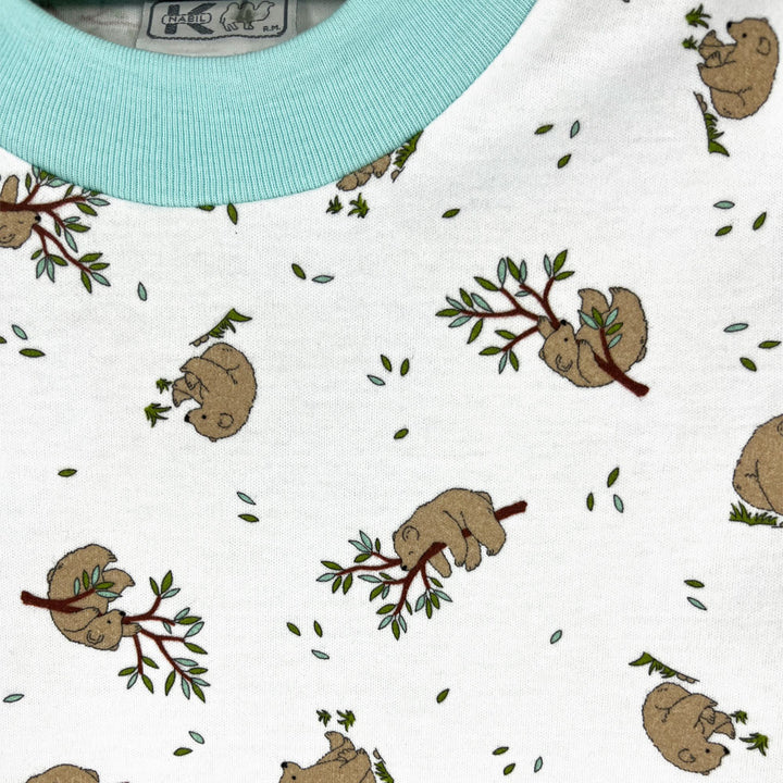 Pijama Infantil - Algodón 2 piezas largo - Osito Rama (Tallas 2 a 10)