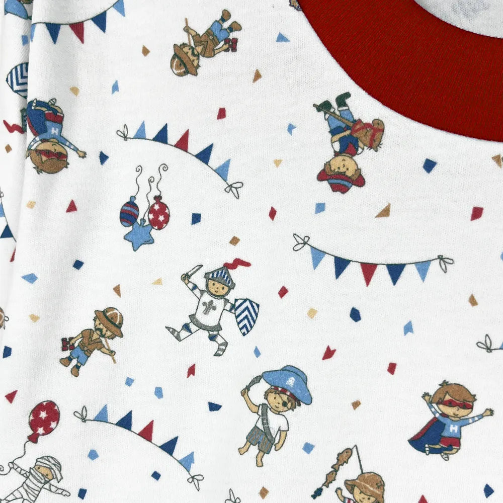 Pijama Infantil de Algodón (2 piezas) Estampado DISFRACES (Tallas 2 a 12)
