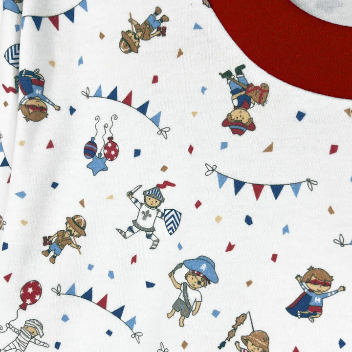 Pijama Infantil de Algodón (2 piezas) Estampado DISFRACES (Tallas 2 a 12)