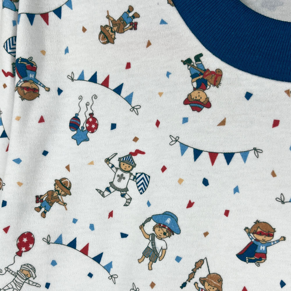 Pijama Infantil de Algodón (2 piezas) Estampado DISFRACES (Tallas 2 a 12)