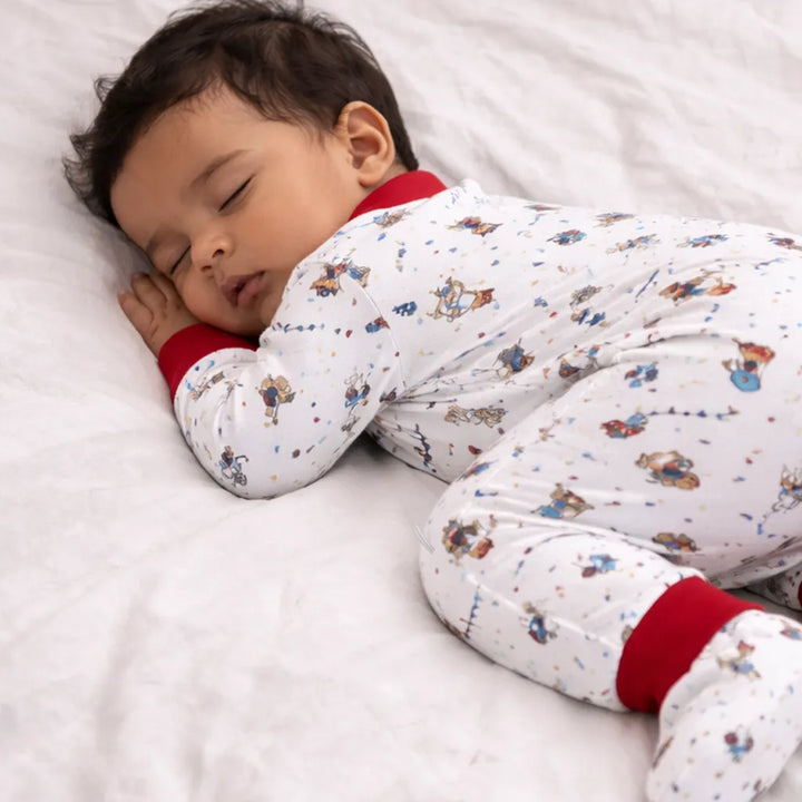 enterito osito con patitas bebe algodon chile destapado