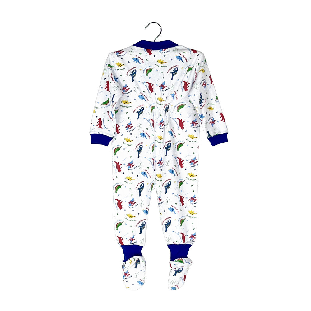 Pijama Bebé - Enterito Algodón - Dinosaurios (Tallas 0 a 2)