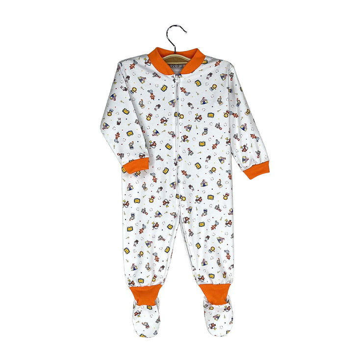 Pijama Bebé - Enterito Algodón - Circo (Tallas 0 a 2)