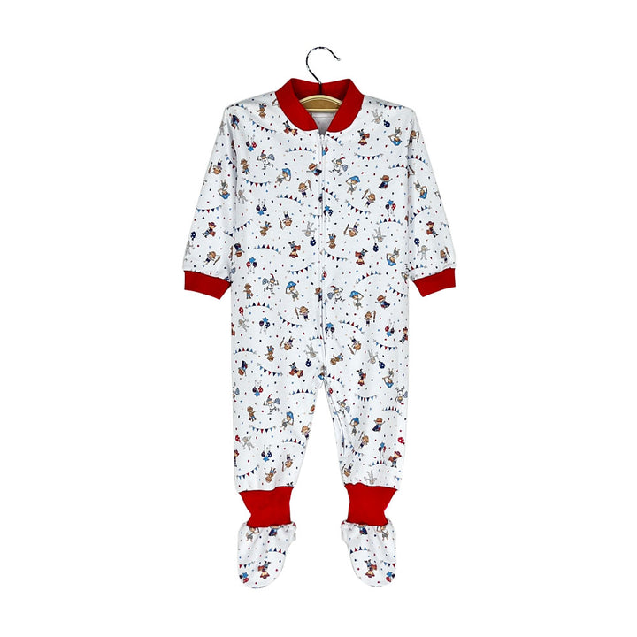 Pijama Bebé de Algodón (Enterito) Estampado DISFRACES (Tallas 0 a 2)
