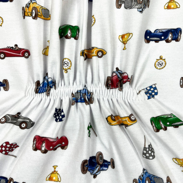 Enterito Franela Algodón Bebé | 0 y 1  | Estampado Autos F1 | Pijamas Nabil