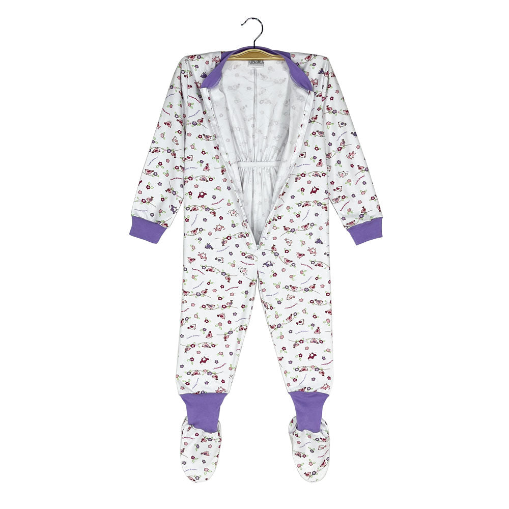Pijama Infantil - Enterito de Algodón - Pajaritas (Tallas 4 a 10)
