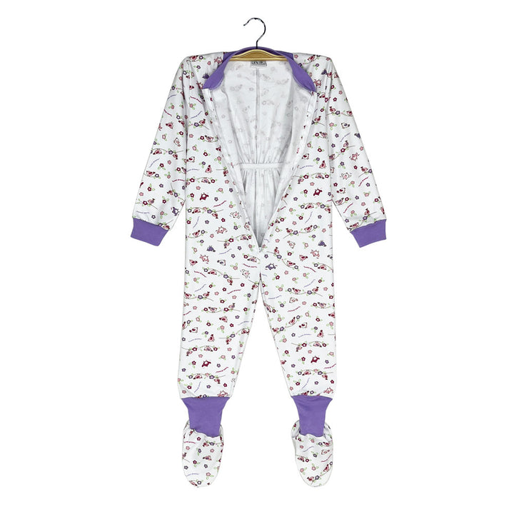 Pijama Infantil - Enterito de Algodón - Pajaritas (Tallas 4 a 10)