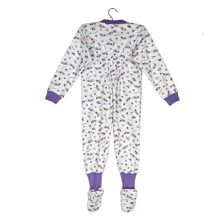 Pijama Infantil - Enterito de Algodón - Pajaritas (Tallas 4 a 10)