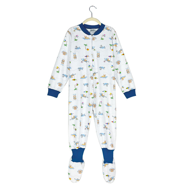 Pijama Infantil Algodón (Enterito) Estampado PERRITOS (Tallas 4 a 12)