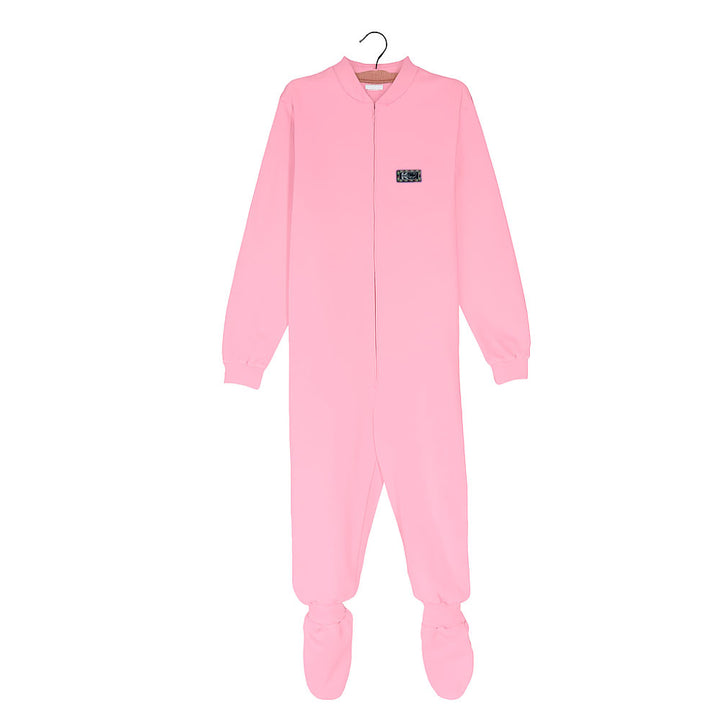 Pijama Adulto Algodón (Enterito) ROSADO (Tallas 14 a 18)