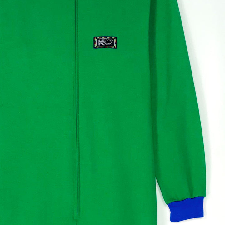 Pijama Infantil - Enterito de Algodón - Verde Heineken (Tallas 10 y 12)