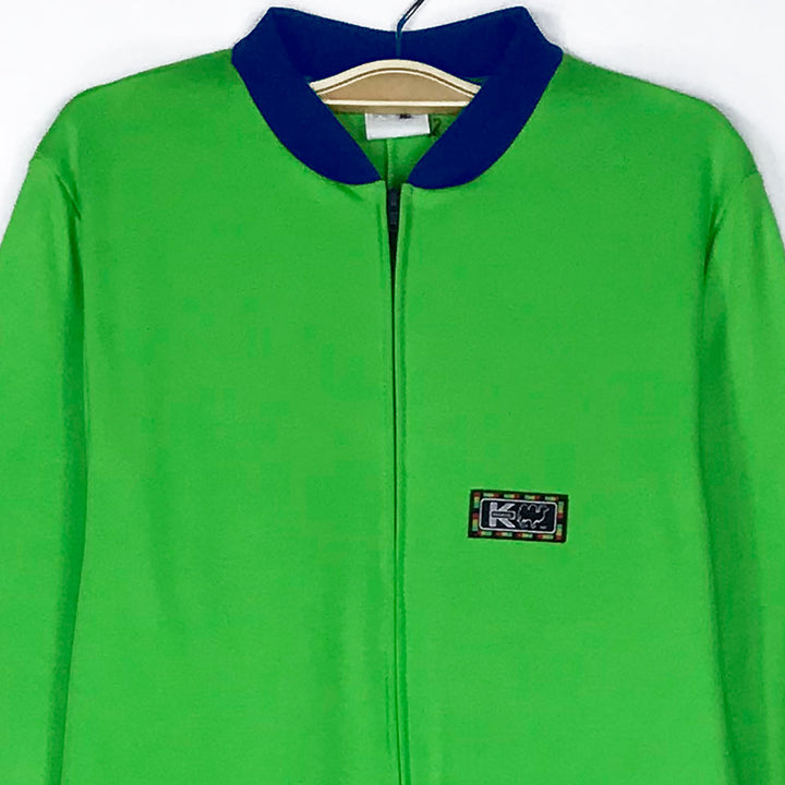 Pijama Infantil Algodón (Enterito) VERDE MANZANA (Tallas 10 y 12)