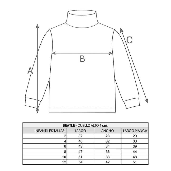 Camiseta Beatle de Algodón Infantil | Pijamas Nabil