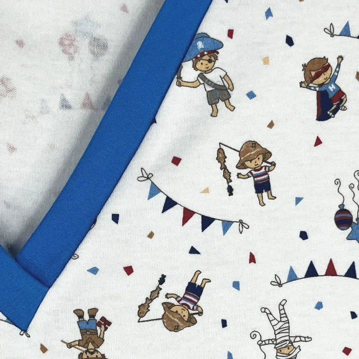 Pijama Infantil de Algodón 2 Piezas Corto | Estampado Disfraces | Pijamas Nabil