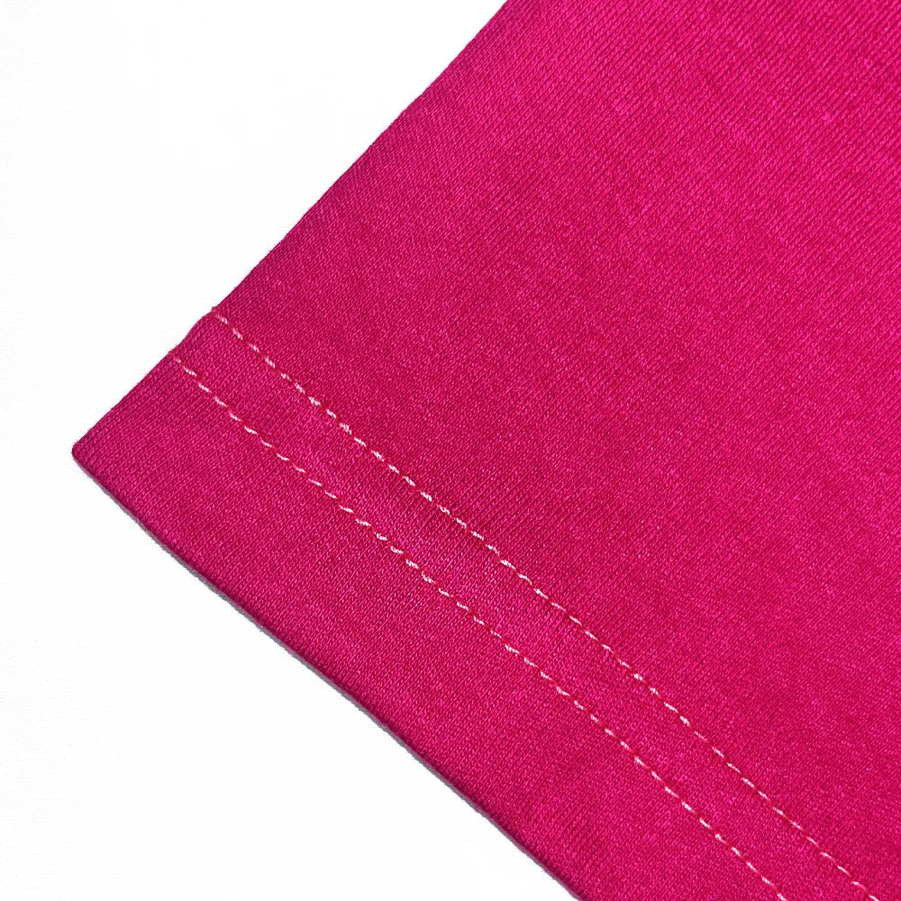 Pijama mujer | Polera Larga de Algodón con Bolsillo | Fucsia | Pijamas Nabil