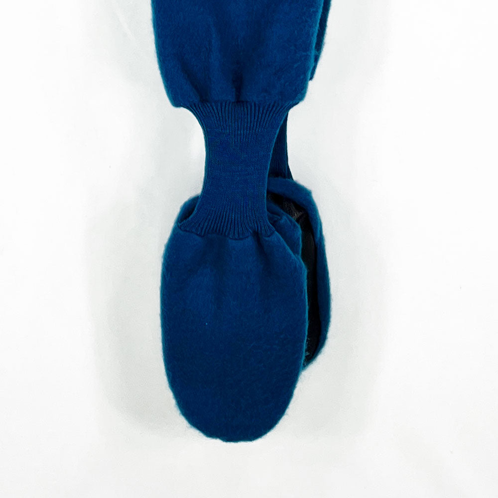 Pijama Adulto - 2 piezas Térmico con patitas - Azul Francia (Tallas S-M-L)