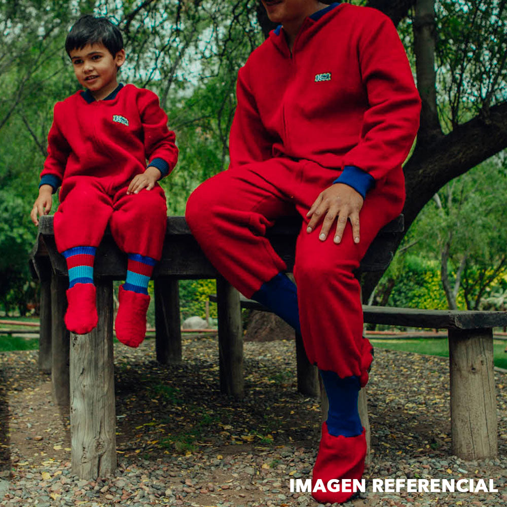 Pijama Adulto - Enterito Térmico - Rojo (Tallas S-M-L-XL)