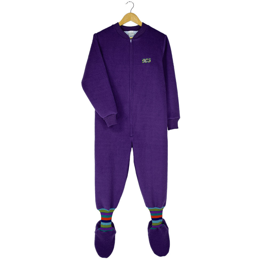 Pijama Enterito Adulto (Talla 14 a 20) - Morado - Oso Térmico – Pijamas  Nabil