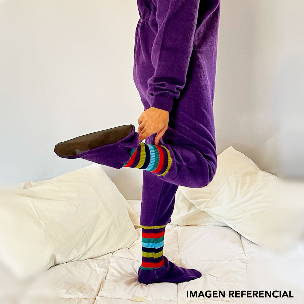 Pijama Adulto - Enterito Térmico - Morado (Tallas S-M-L-XL)