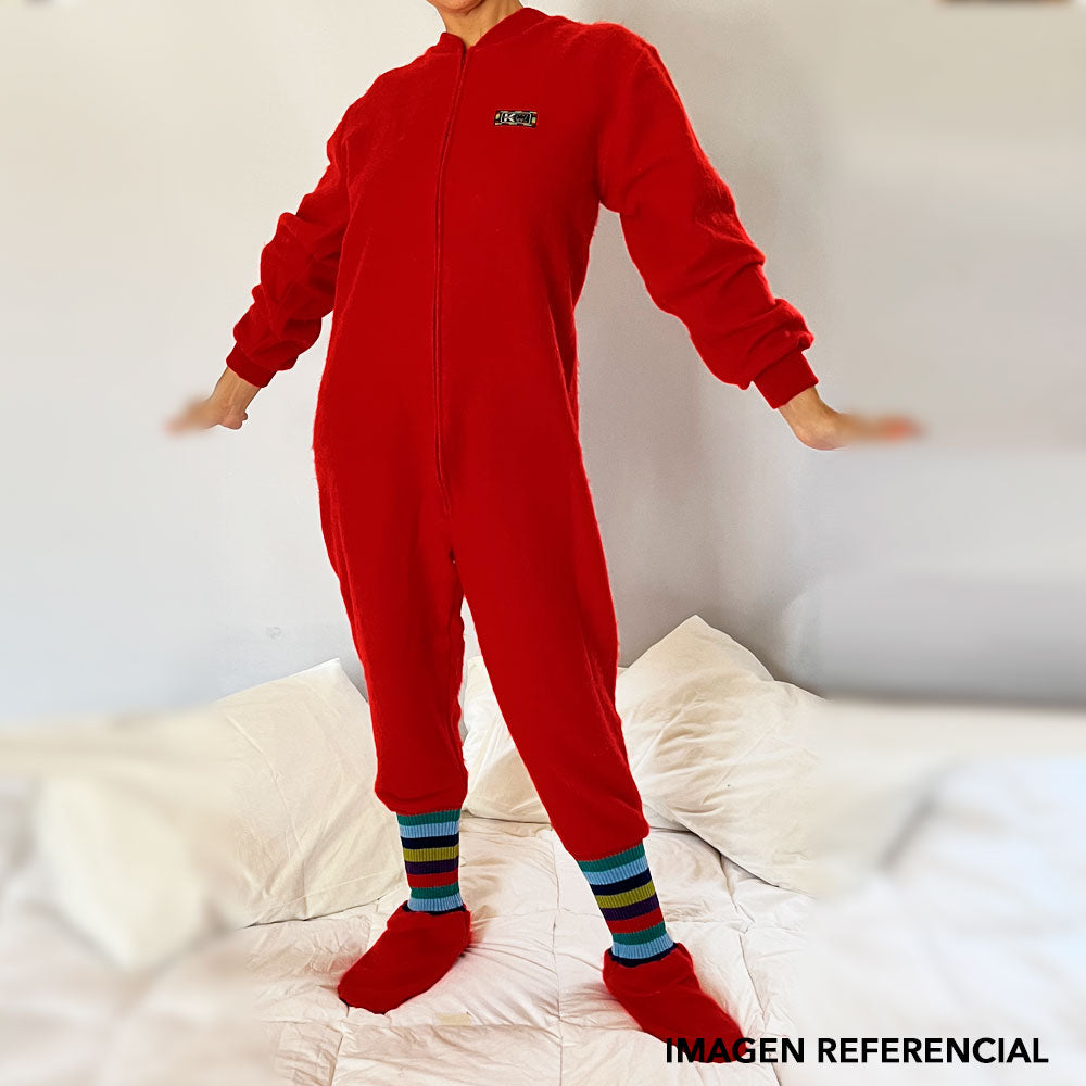 Pijama Adulto - Enterito Térmico - Rojo (Tallas S-M-L-XL)