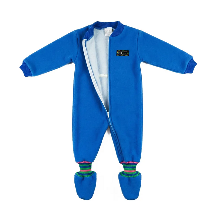 Enterito Térmico Bebé | 0 y 1 | Azul Austral | Pijamas Nabil