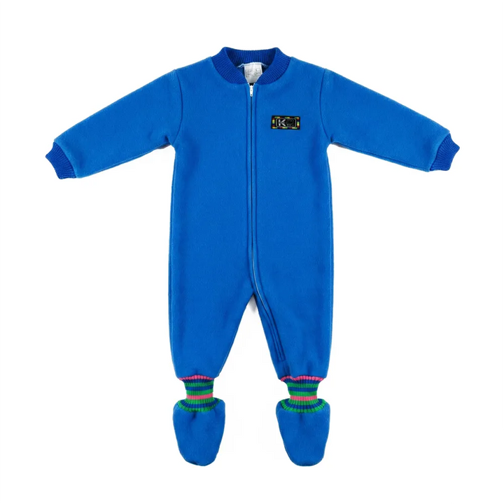 Enterito Térmico Bebé | 0 y 1 | Azul Austral | Pijamas Nabil