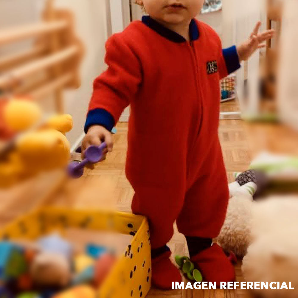 Pijama Bebé - Enterito Térmico - Rojo (Tallas 0 a 2)