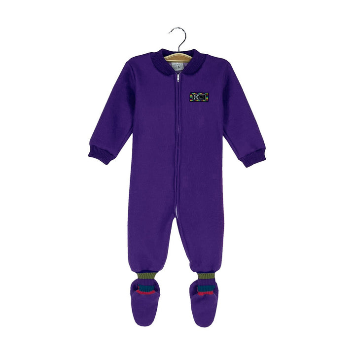 Pijama Bebé - Enterito Térmico - Morado (Tallas 0 a 2)